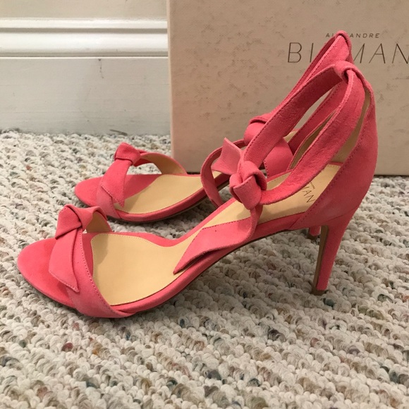 π Alexandre Birman clarita knot pink heel sandals - Picture 9 of 12